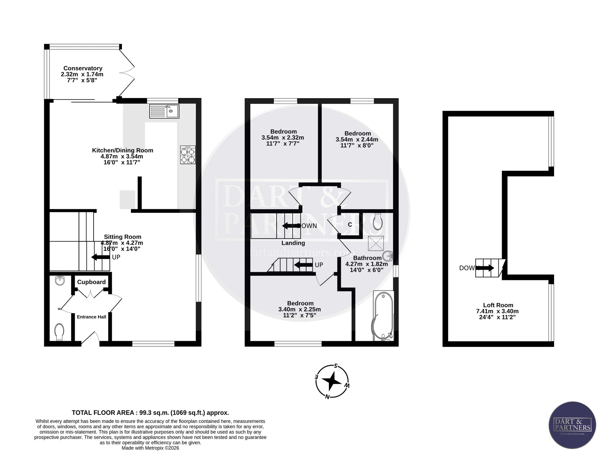 9 Nelson Close, Teignmouth floorplan