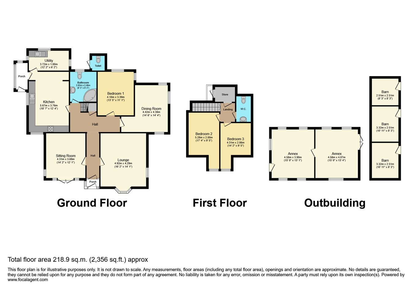 Manormead, Umberleigh floorplan