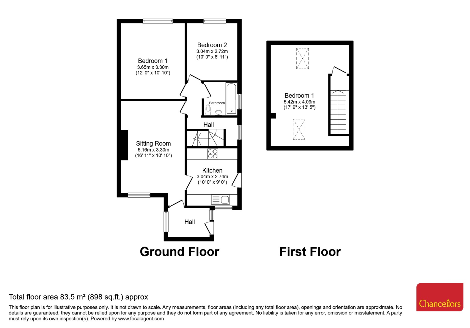 12, Austin Road, Banbury floorplan