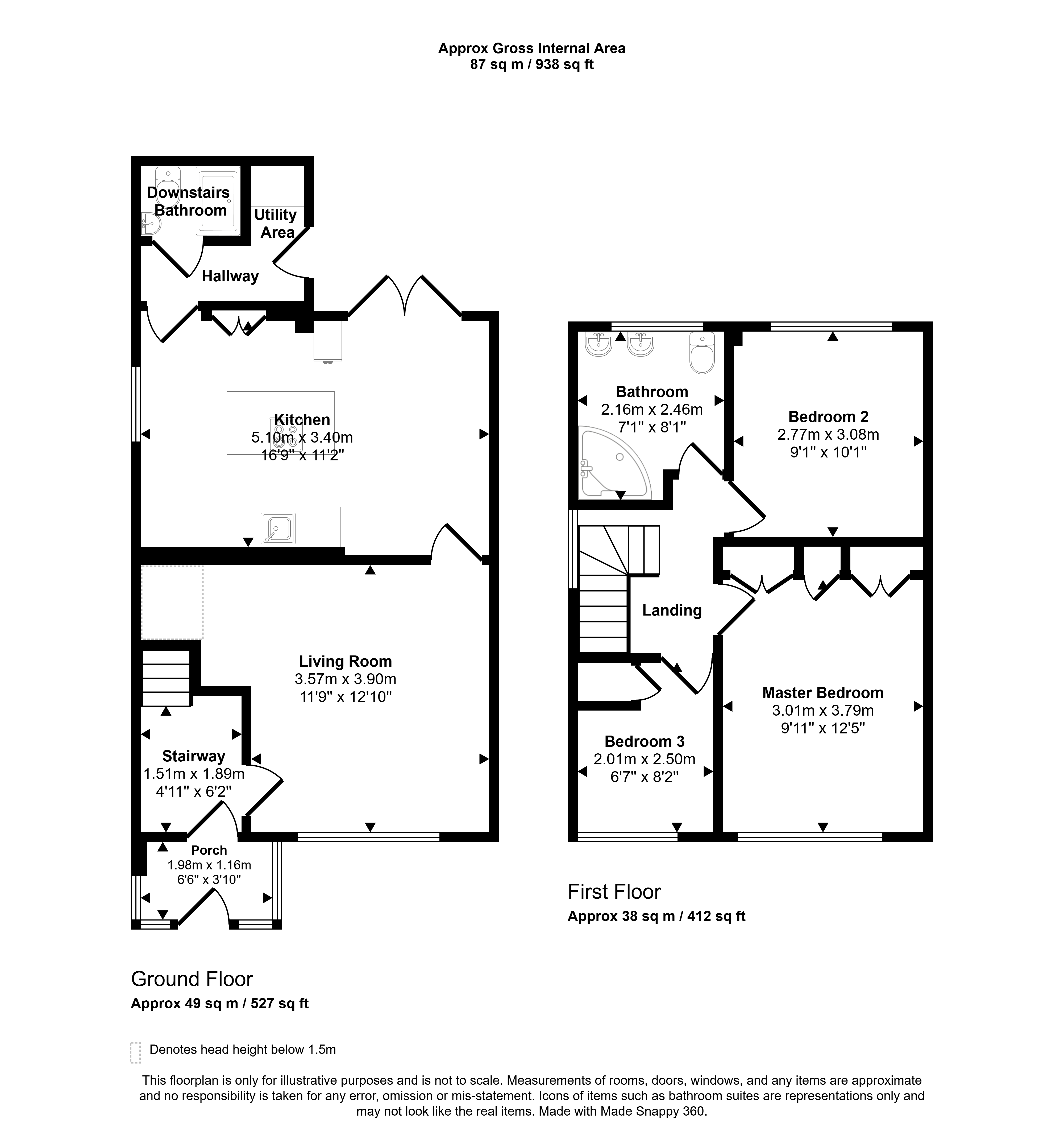 9, Parkland, Newcastle upon Tyne floorplan