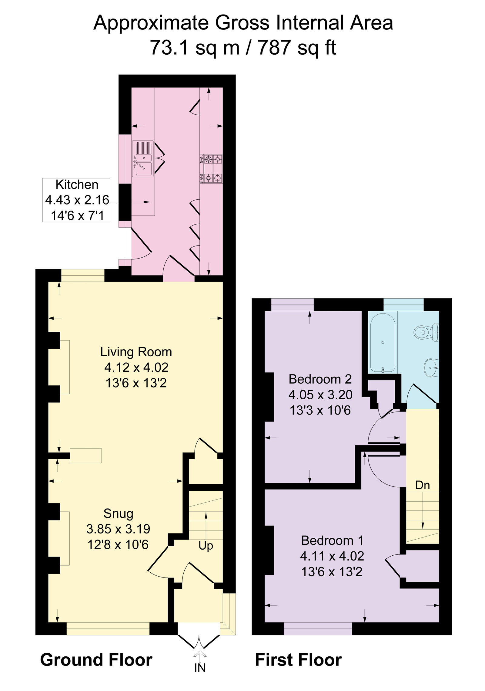 17, Kingsmill Avenue, Manchester floorplan