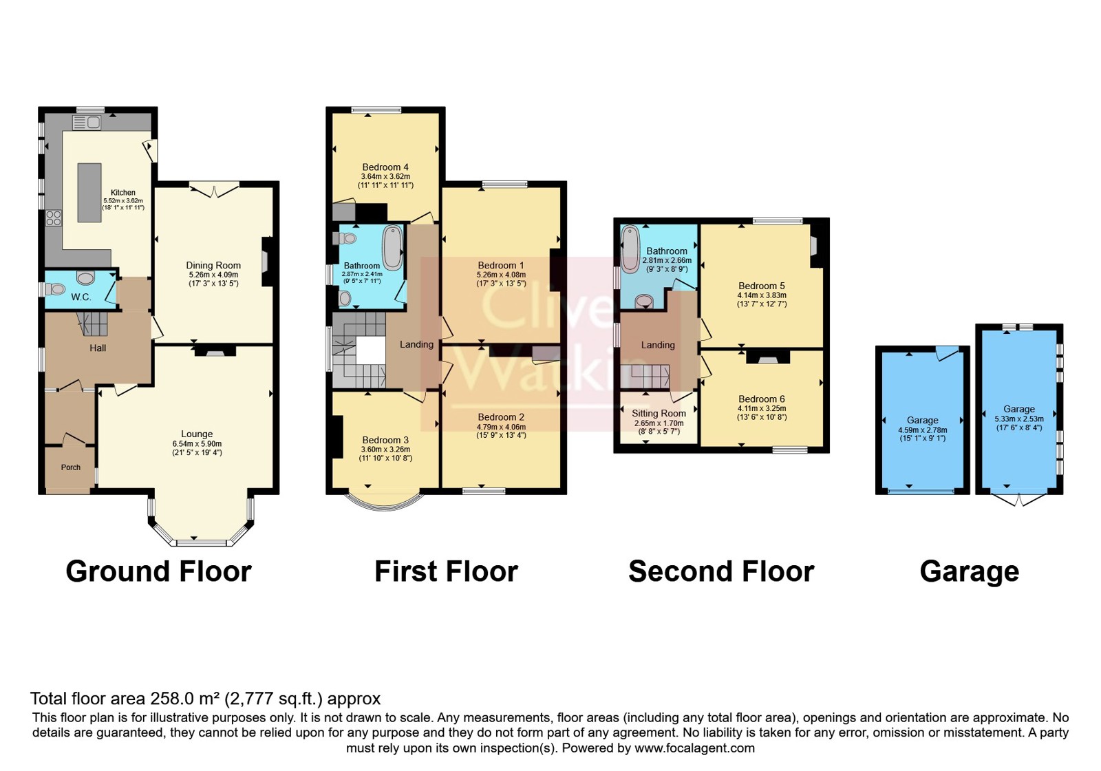 16, Ashburton Road, Merseyside floorplan