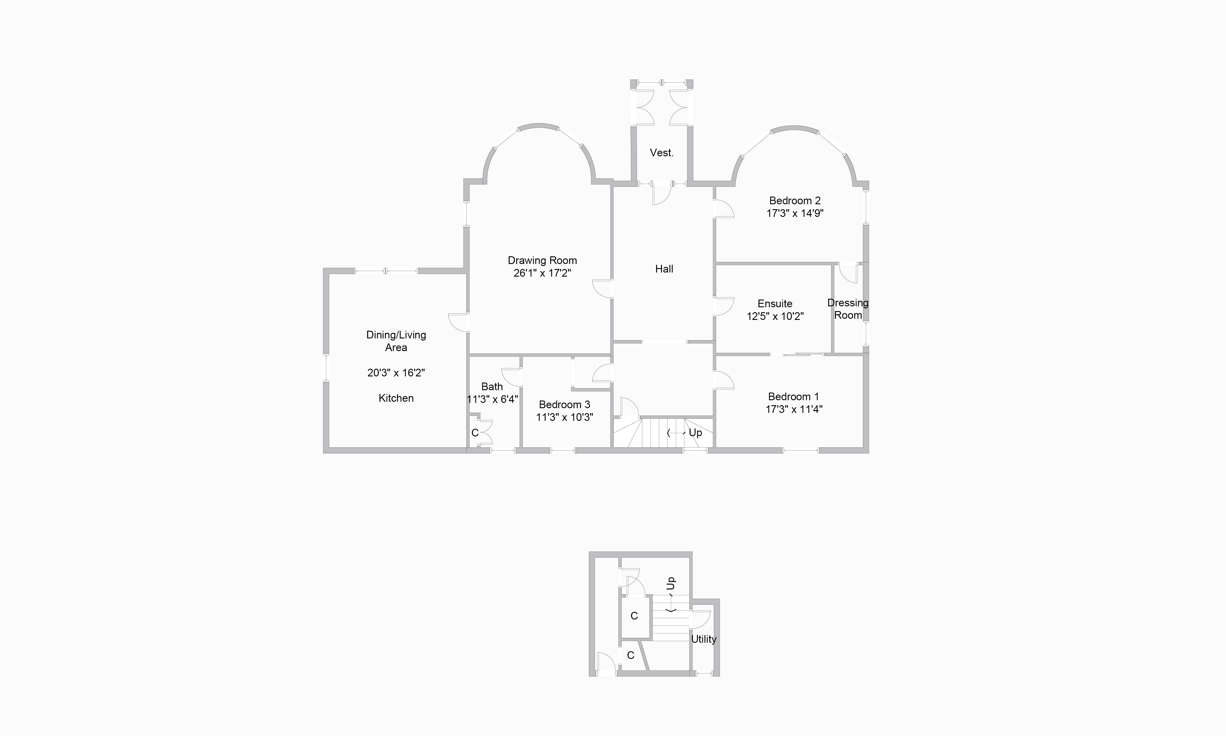 3 Bedrooms Flat for sale in Stroul Lodge, Clynder, Argyll And Bute G84