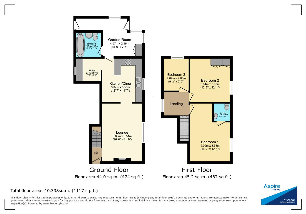 Poplar Farmhouse, Cants Drove, Wisbech floorplan