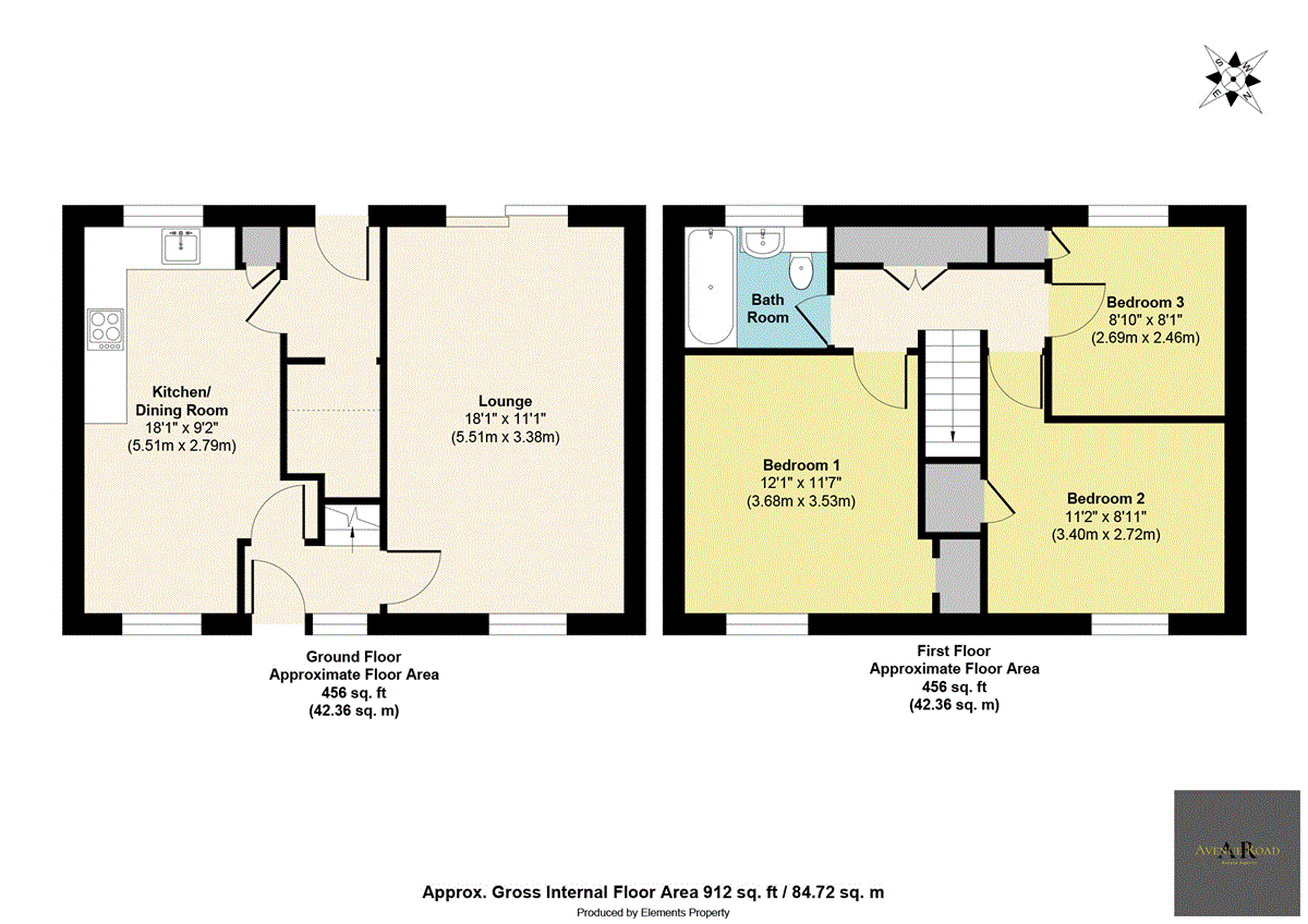 69 Deanburn, Penicuik floorplan