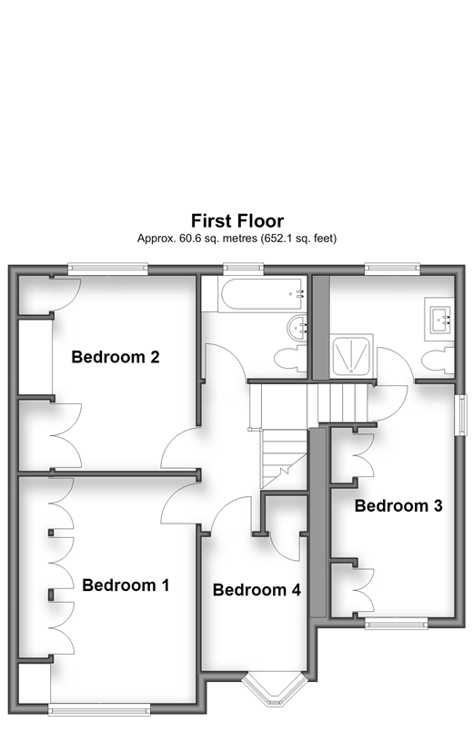 Hilltop Road, Whyteleafe floorplan
