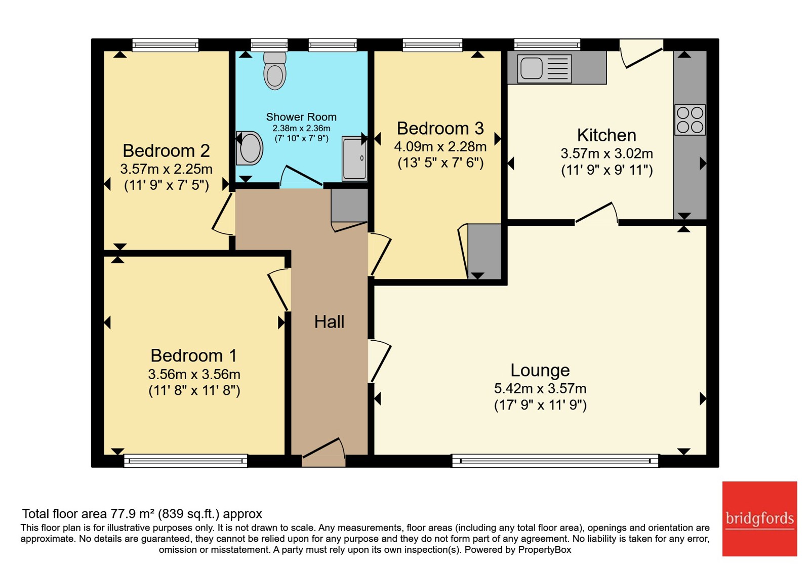 6, Darley Avenue, Cheshire floorplan
