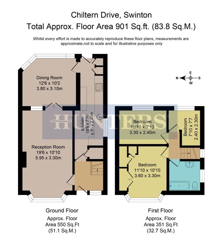 3 Bedrooms Semi-detached house for sale in Chiltern Drive, Swinton, Manchester M27