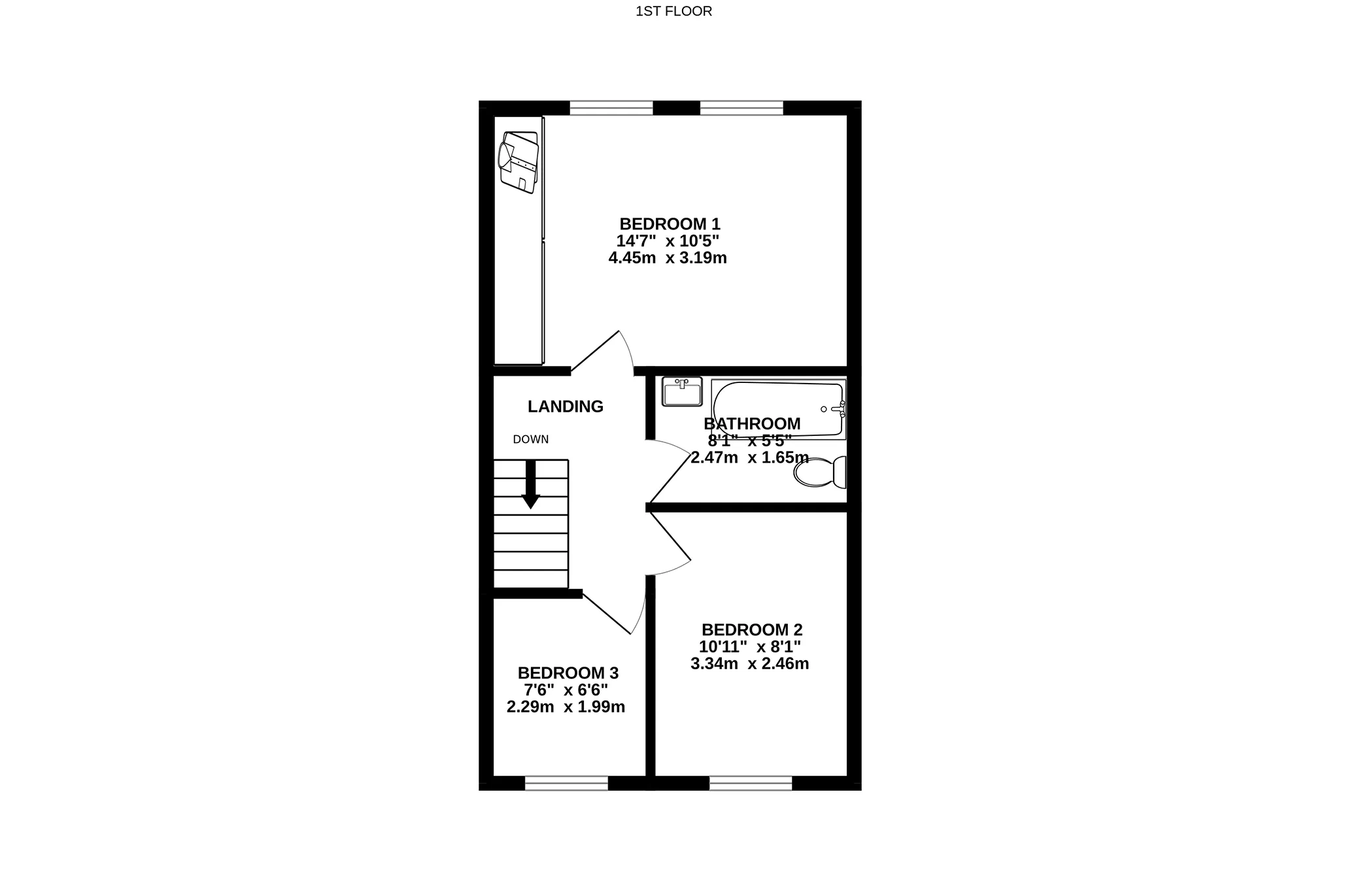 6, Ballanoa Meadow, Santon floorplan