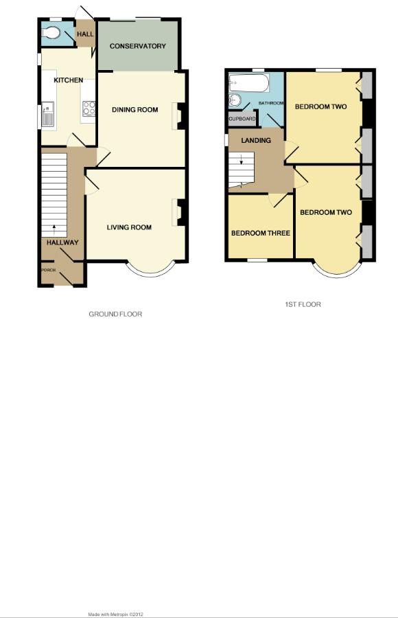 3 Bedrooms Semi-detached house to rent in Westleigh Road, Taunton, Somerset TA1