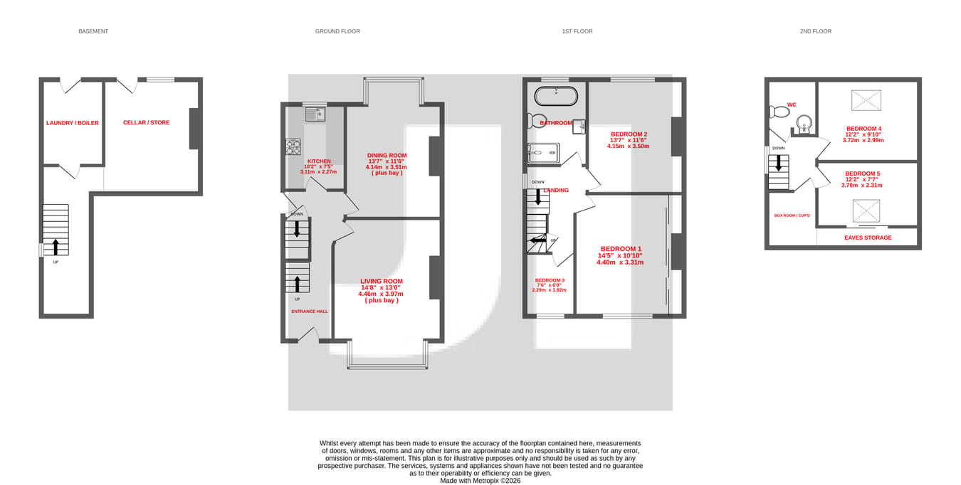 6, Redburn Drive, Shipley floorplan