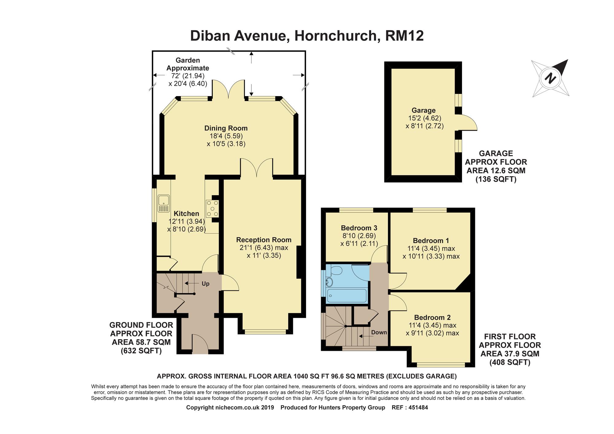 3 Bedrooms Semi-detached house for sale in Diban Avenue, Hornchurch RM12