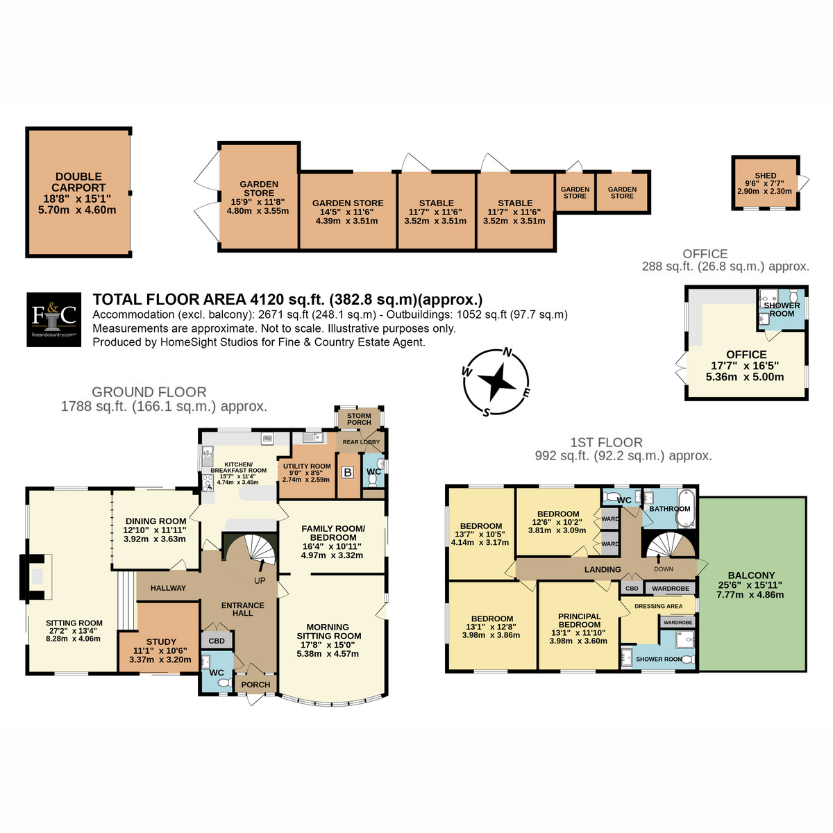 Oakland House, Euston Road, Thetford floorplan