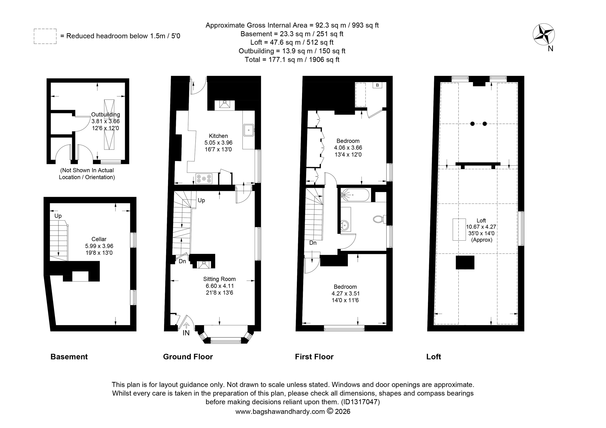 The Old Sweet Shop, Sevenoaks floorplan