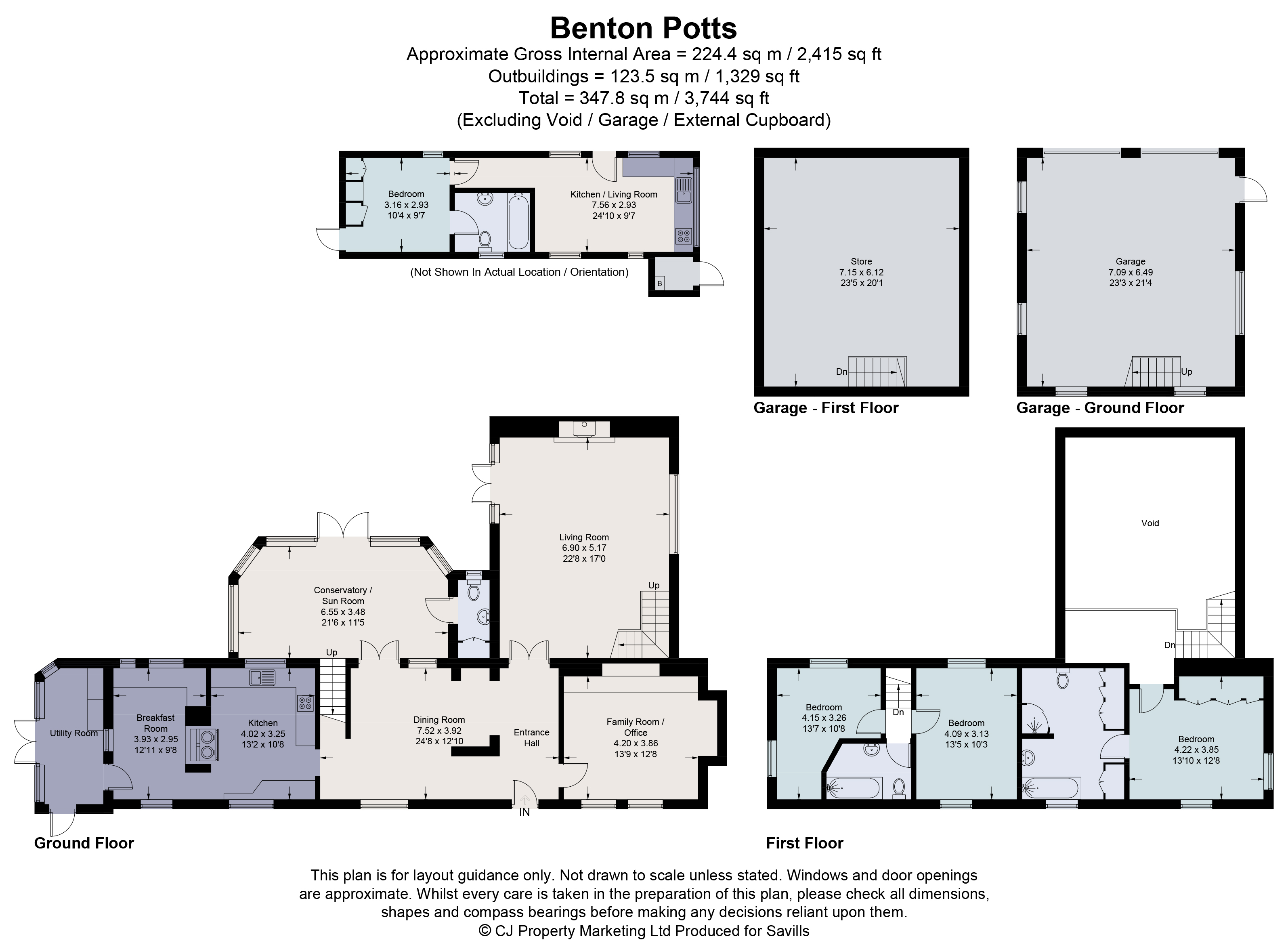 Benton Potts,, Hawridge Common, Chesham floorplan