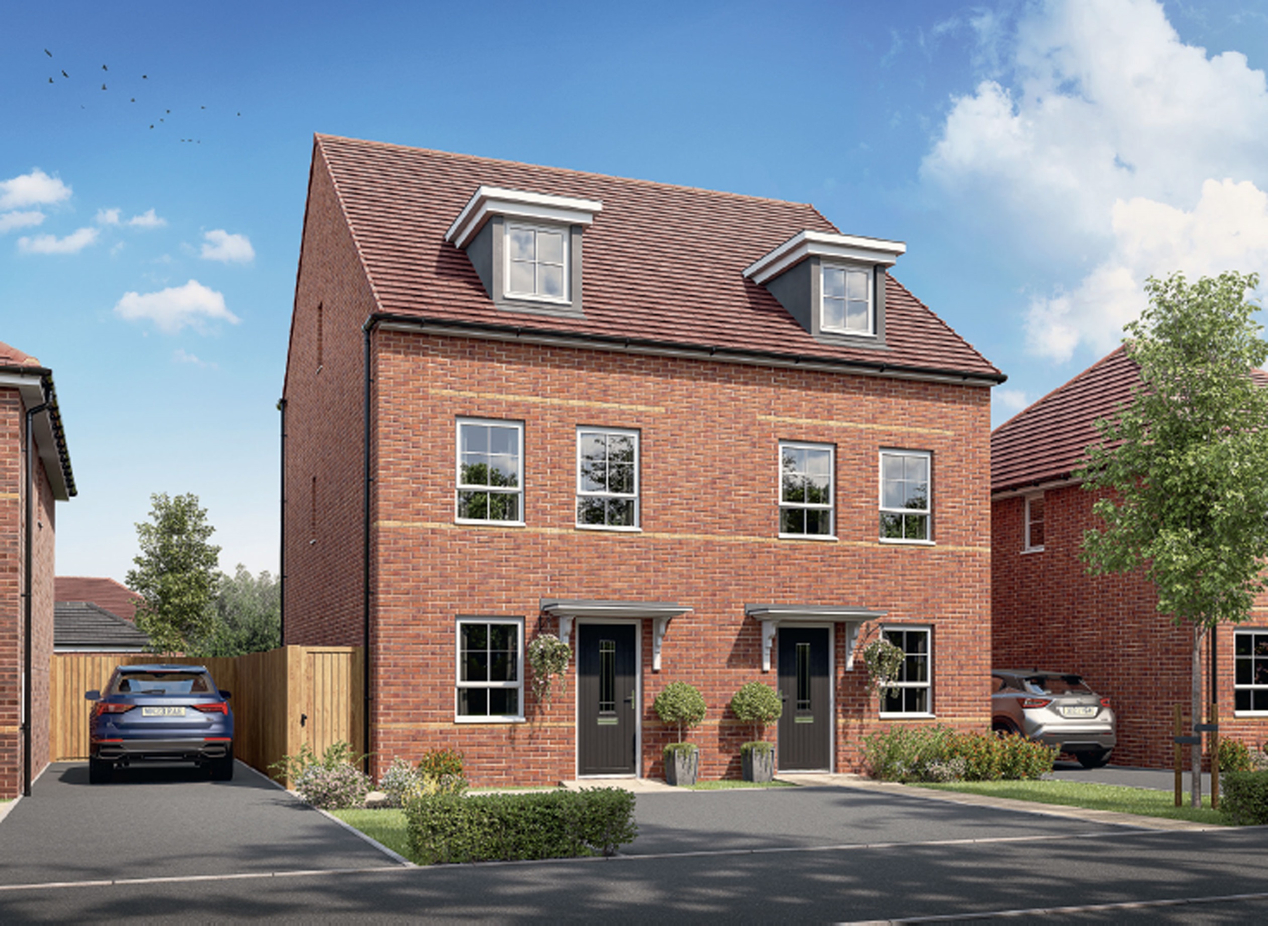 Property 1 of 8. Silkin Meadows Knightwood Brick CGI