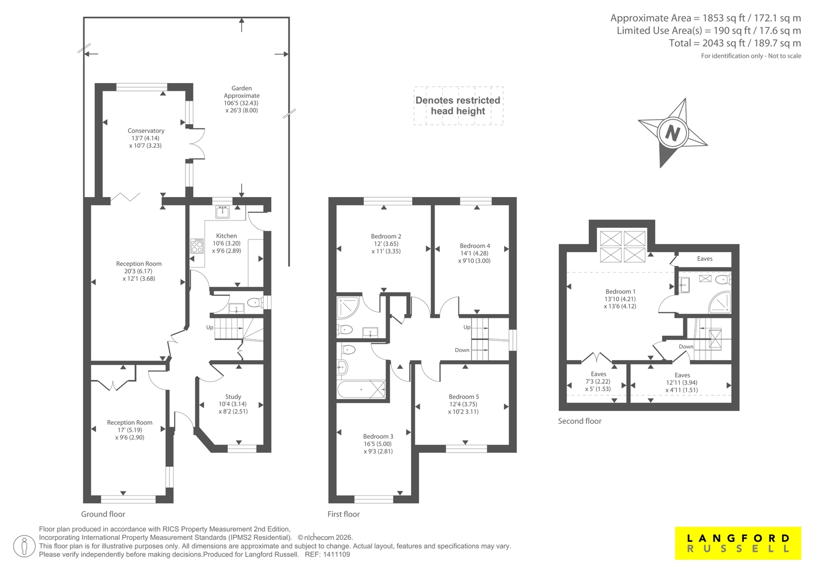 14, Chelsfield Road, Orpington floorplan