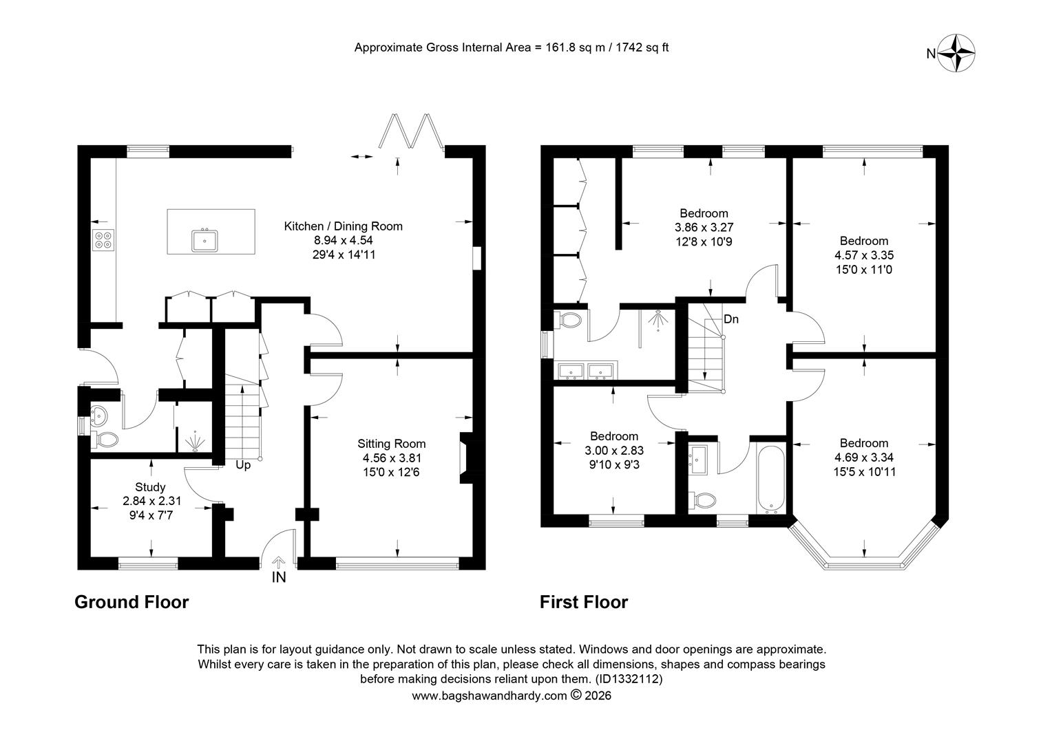 17, Oakhurst Rise, Carshalton Beeches floorplan