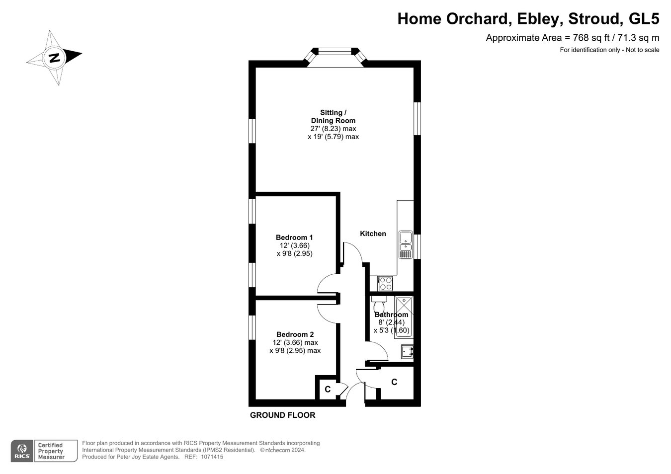 40, Home Orchard, Stroud floorplan