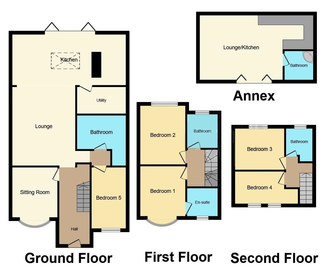 Wells Green Road, Solihull B92, 5 bedroom semidetached house for sale