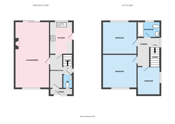 3, Teagues Crescent, Telford floorplan