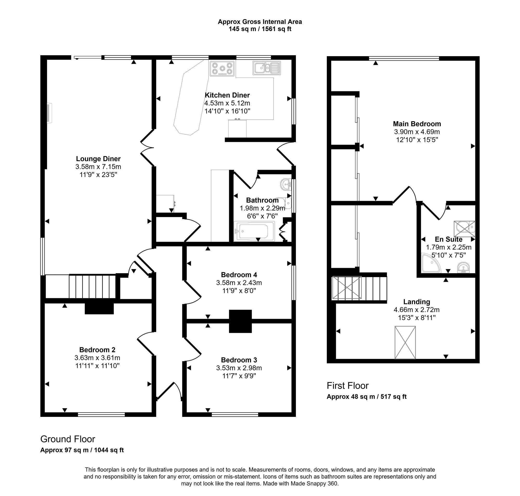 5 St. Neots Road, Cambridge floorplan