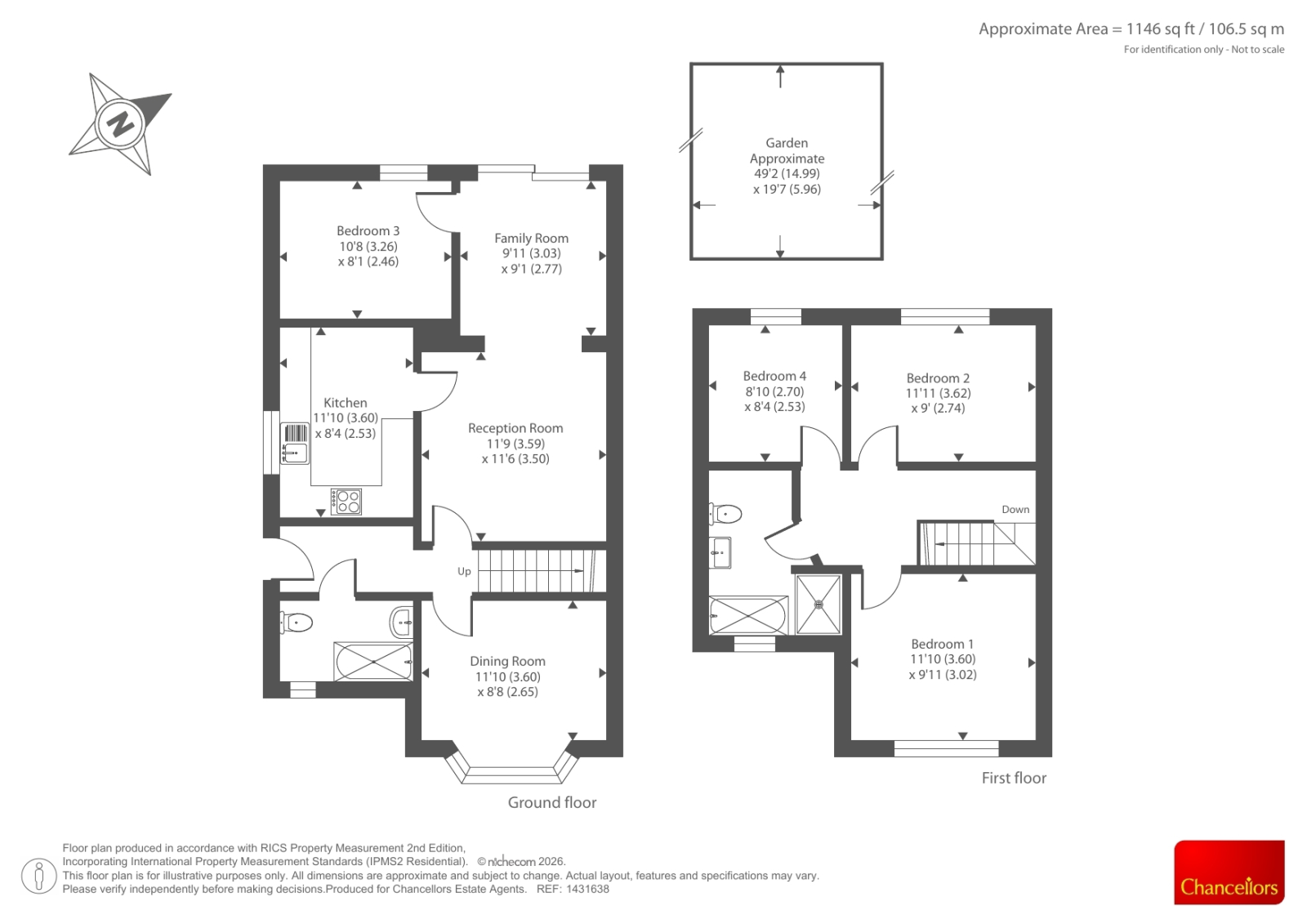 46 DENE ROAD, Dene Road, Oxford floorplan