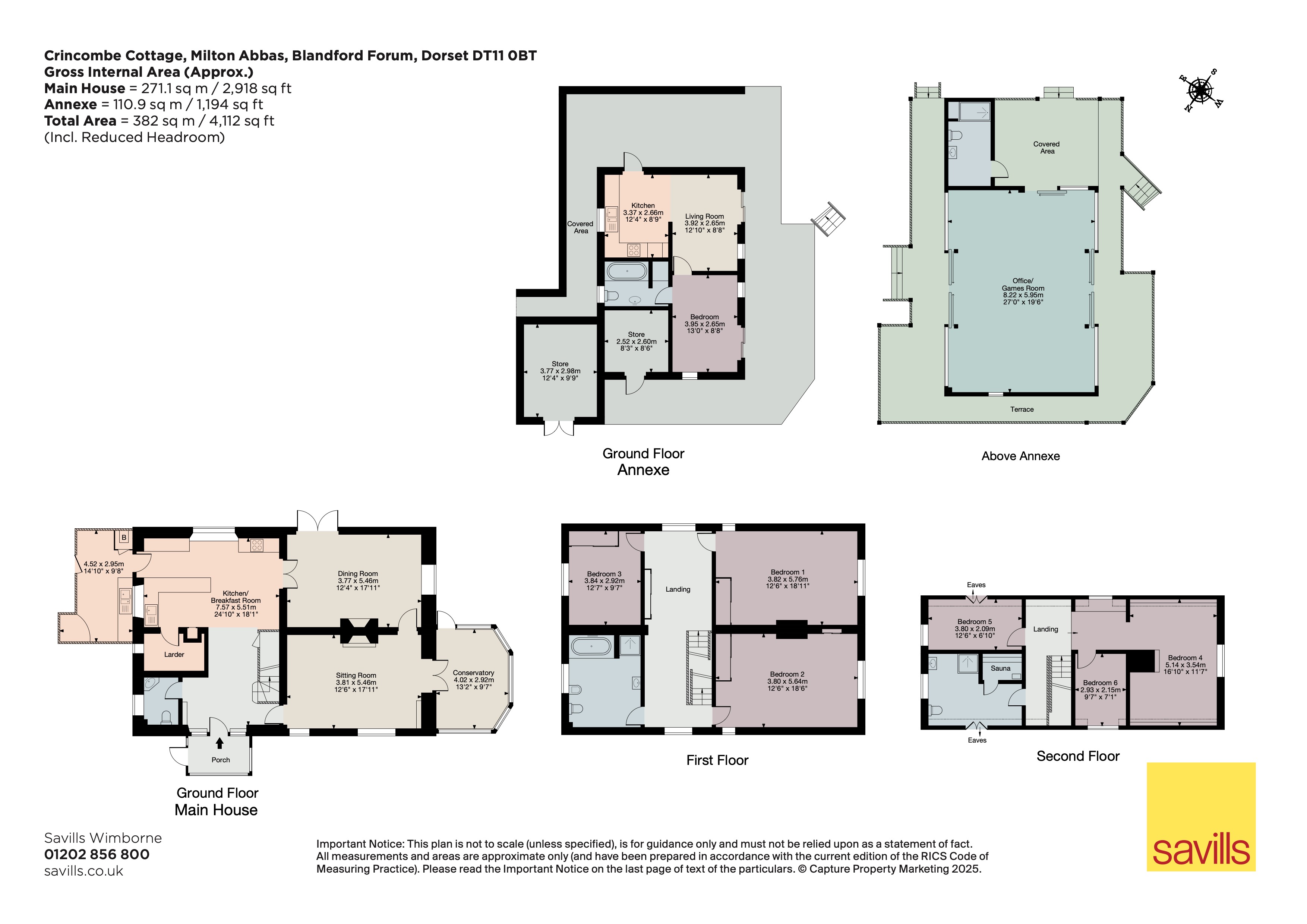 Crincombe Cottage,, Milton Abbas, Dorset floorplan