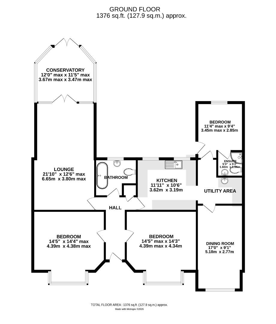 4, Springfields, Dunmow floorplan