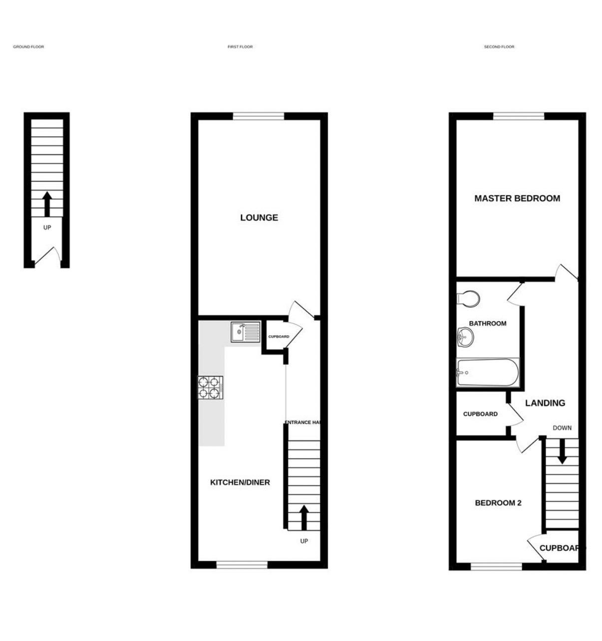 63, Chiltern Close, Bristol floorplan