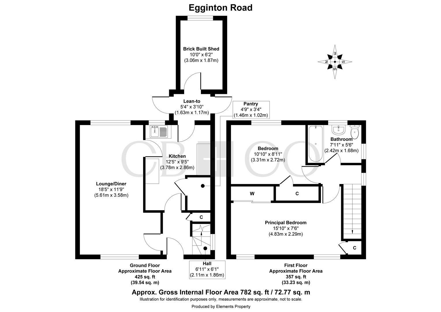 51, Egginton Road, Derby floorplan