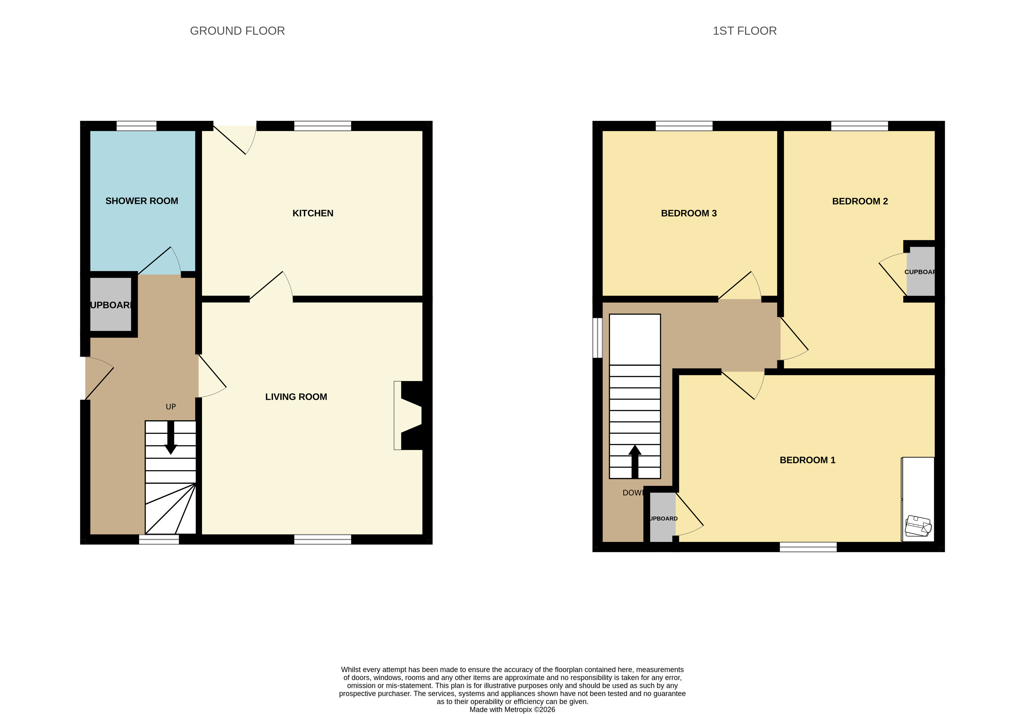 44, Yuill Avenue, Buckie floorplan