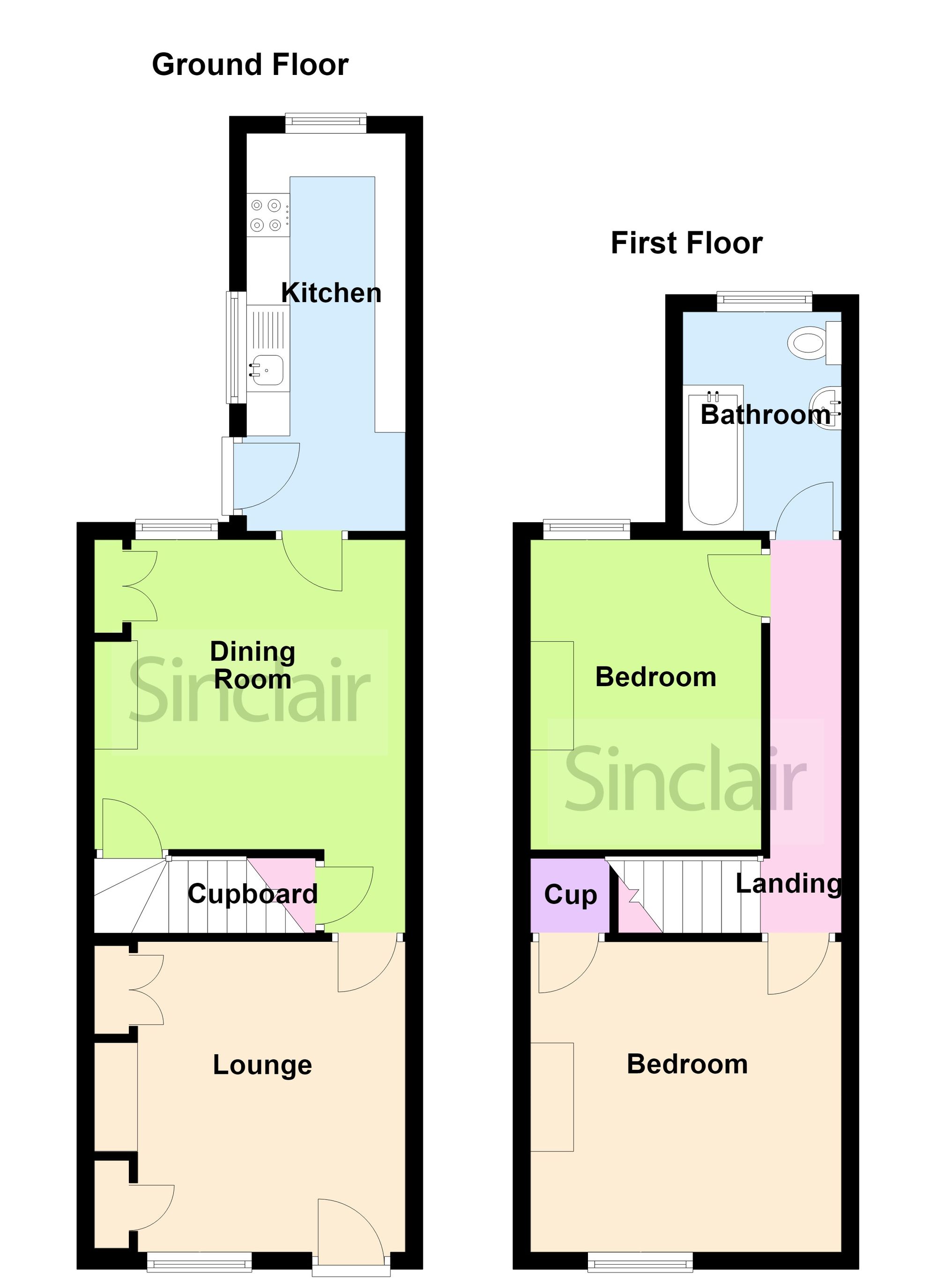 36 Grange Road, Ibstock floorplan