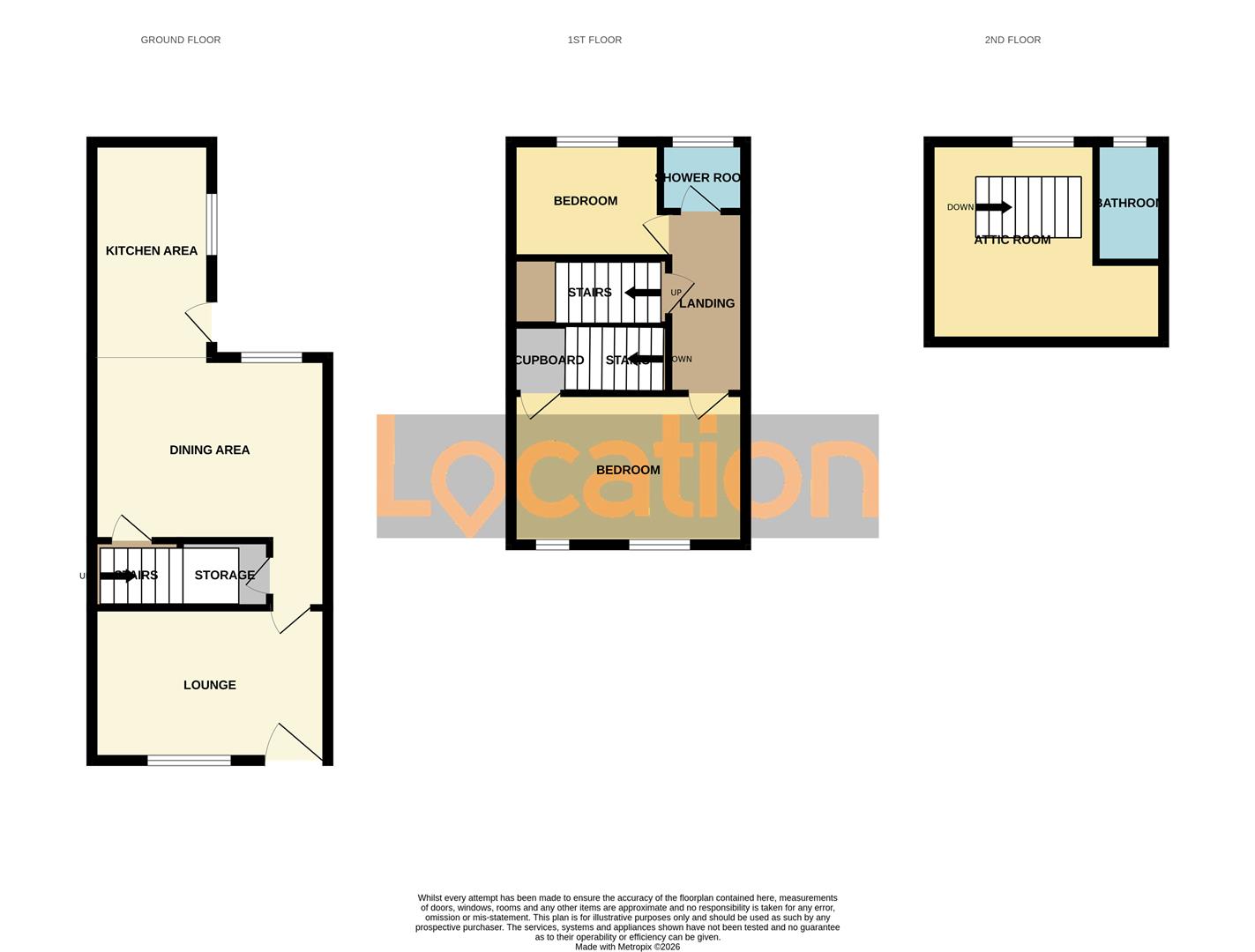 44, Chatsworth Street, Sutton-In-Ashfield floorplan