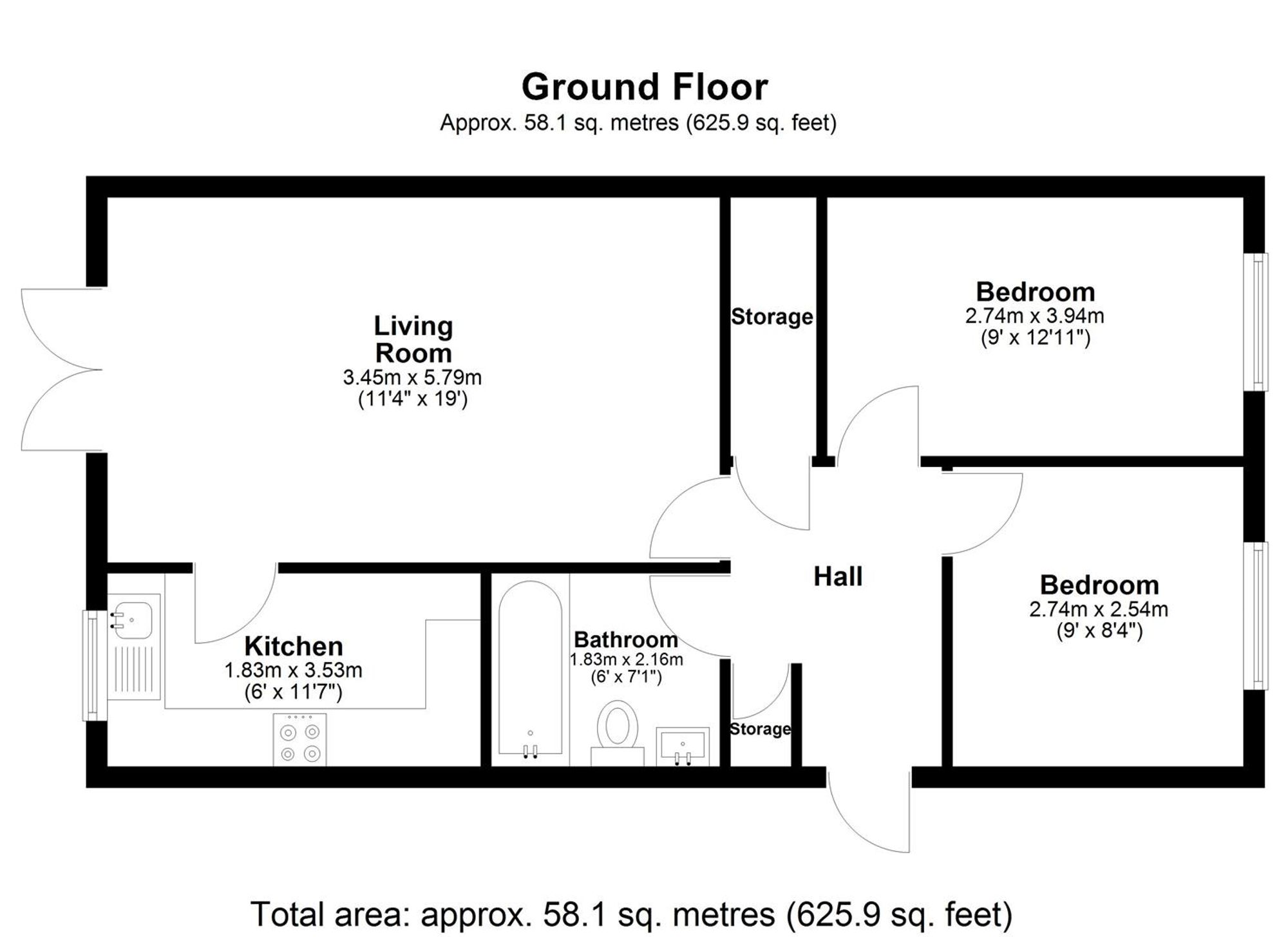 34 Davids Way, Hainault floorplan