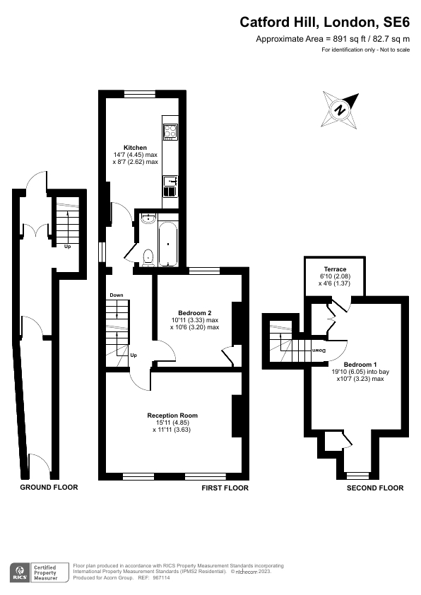 Catford Hill, London SE6, 2 bedroom flat for sale 64350035