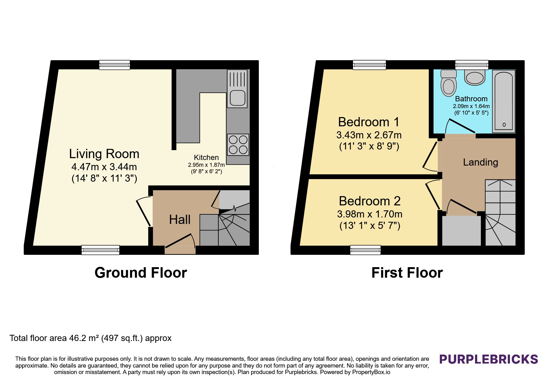 8, Jarvey Street, Bathgate floorplan
