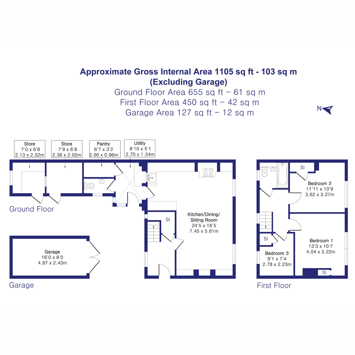 17, Millfield Avenue, Bicester floorplan