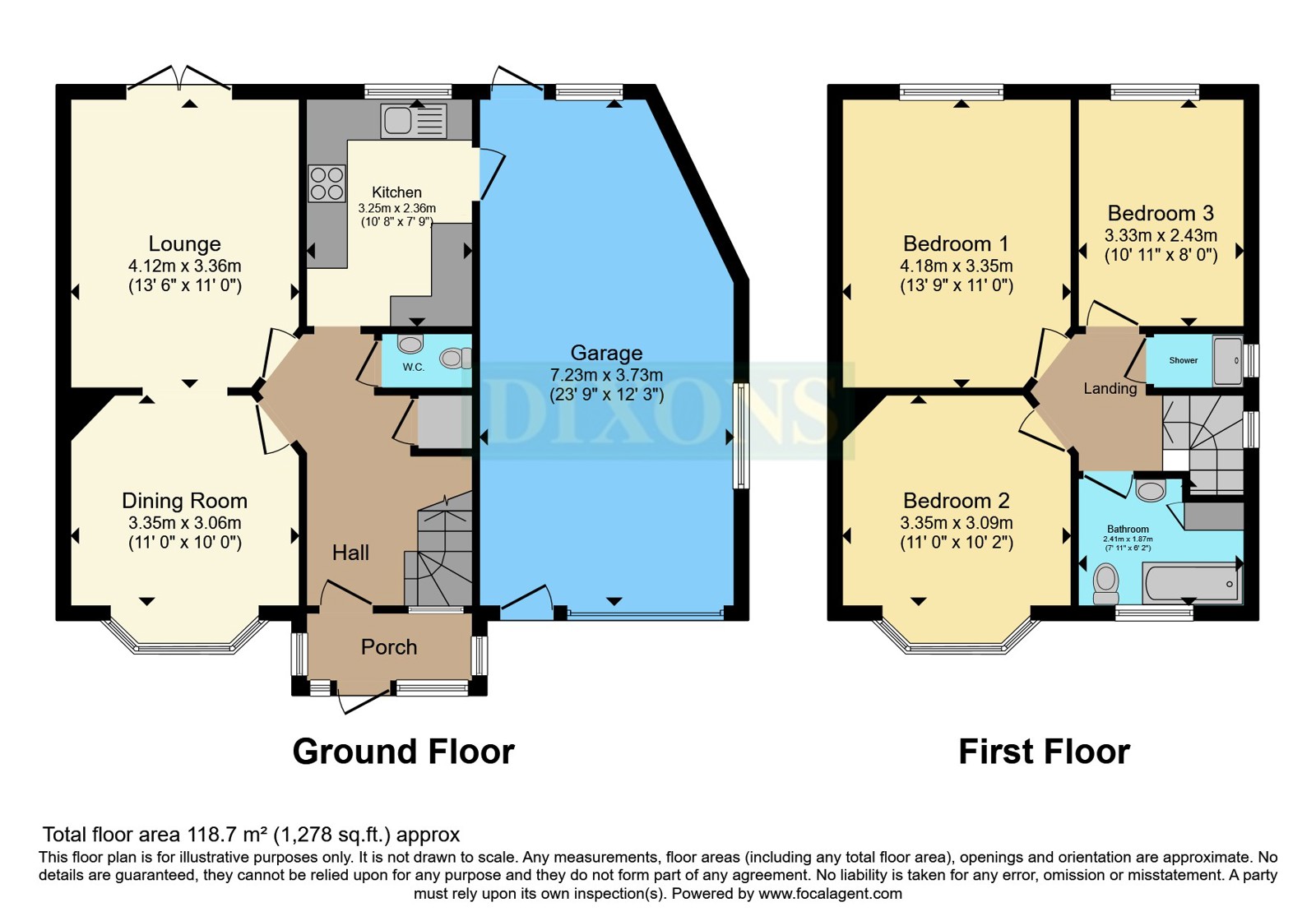 14, Woodfield Avenue, West Midlands floorplan
