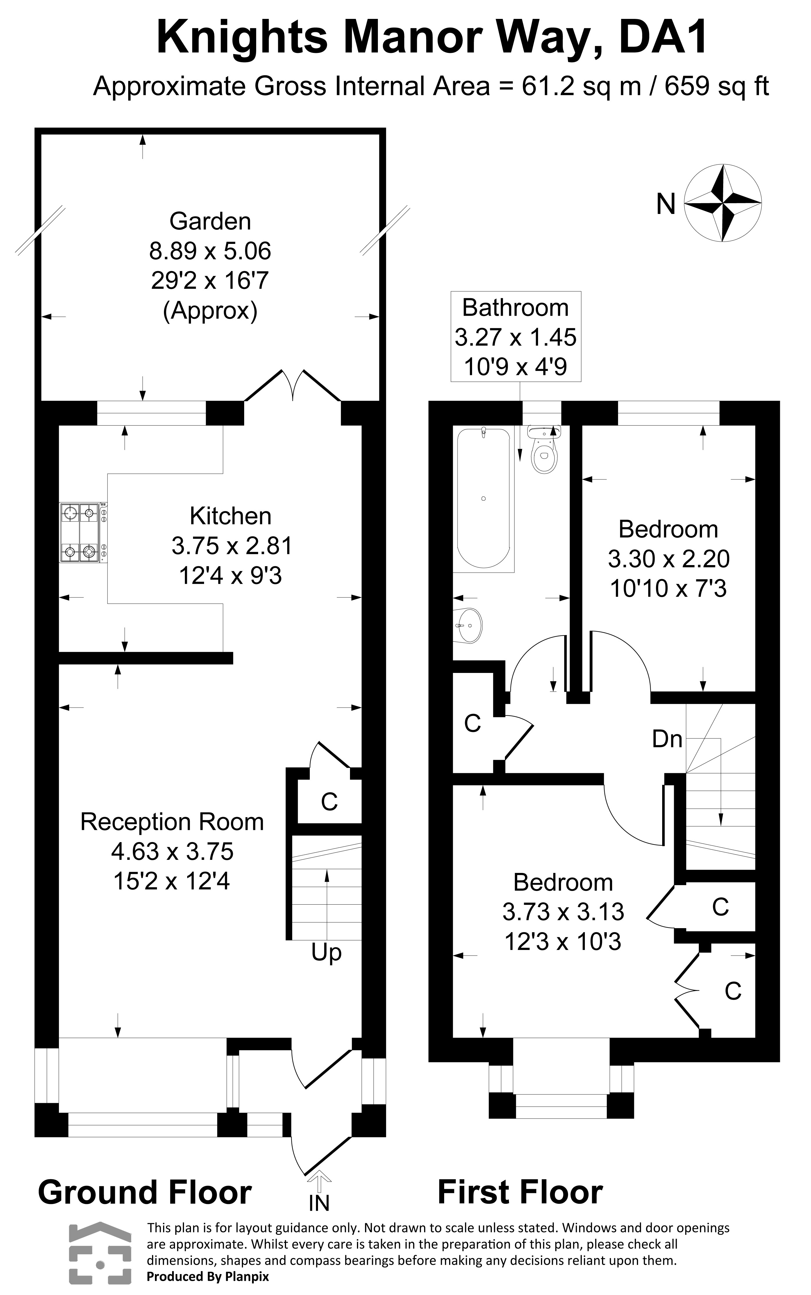 227, Knights Manor Way, Kent floorplan