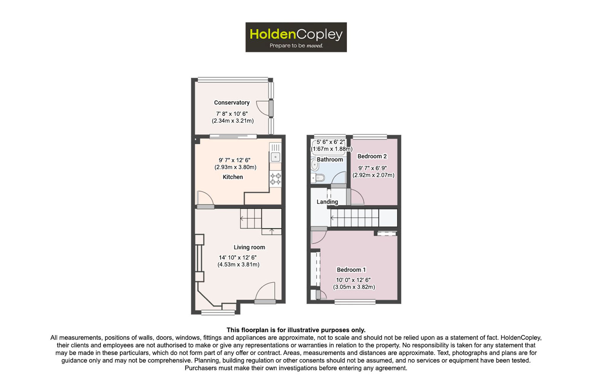 57 Verder Grove, Nottingham floorplan