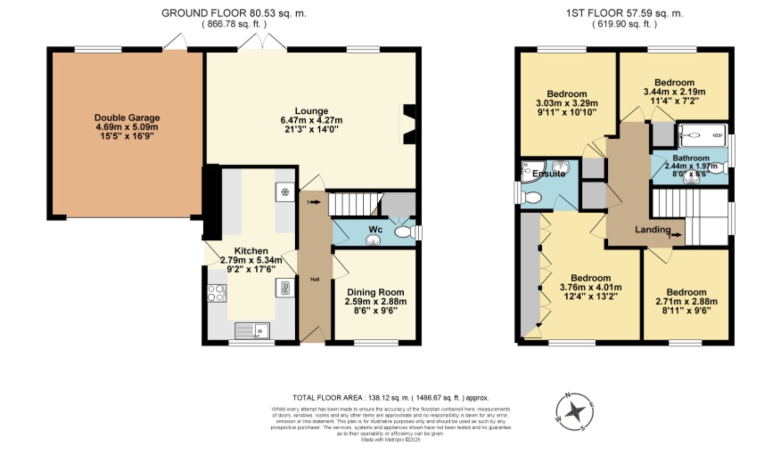 11, The Grange, Shepherdswell floorplan