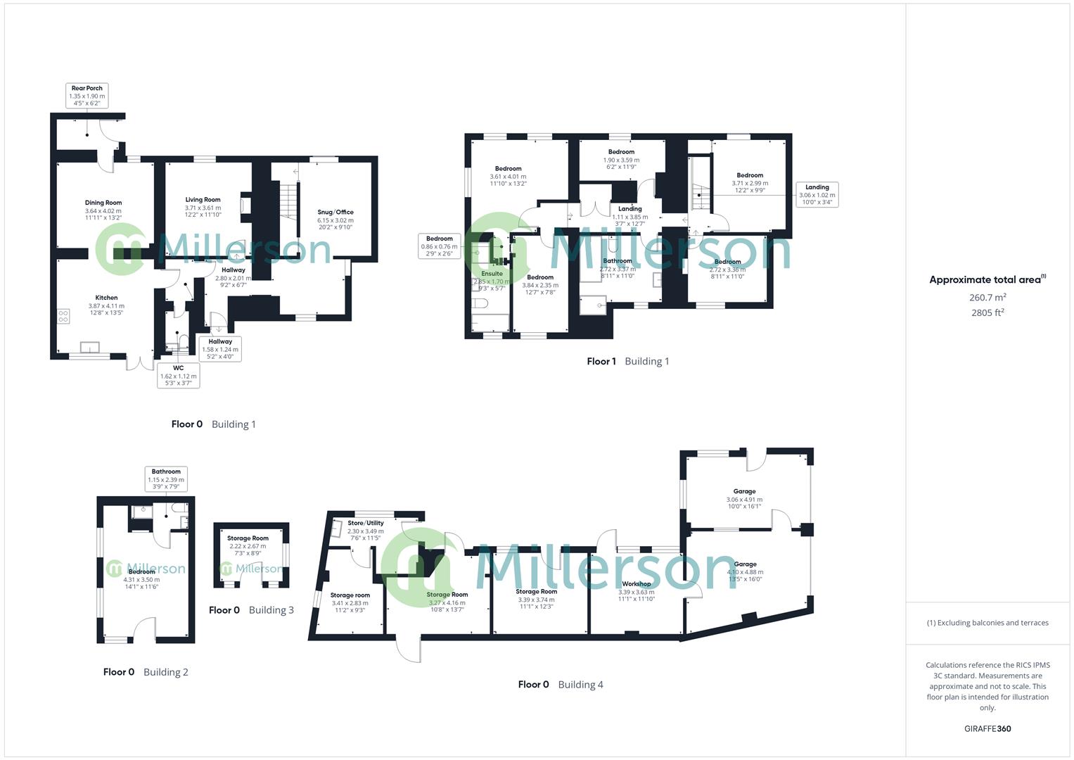 3, Stamps Lane, Redruth floorplan
