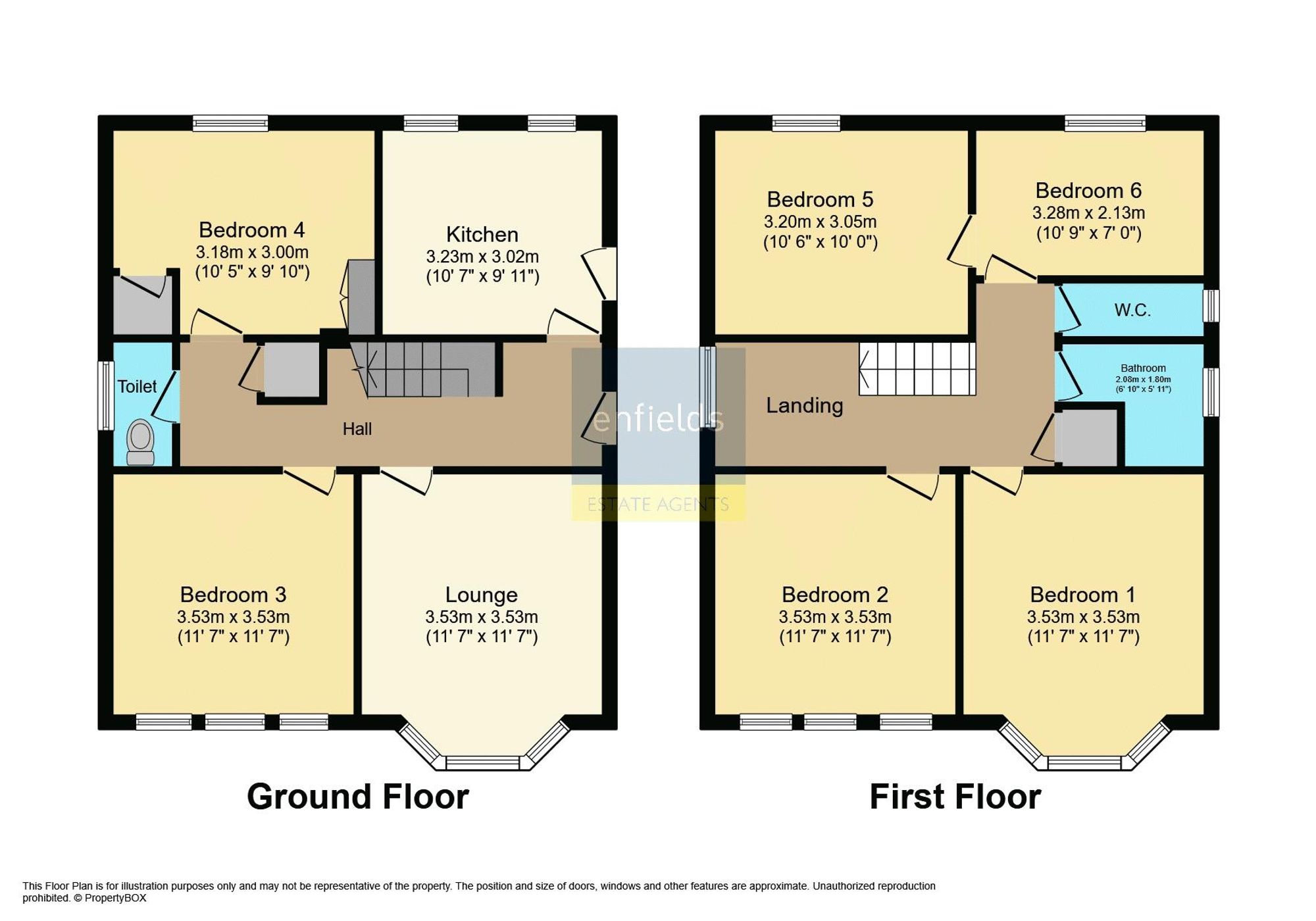 77 Talbot Road, Bournemouth floorplan