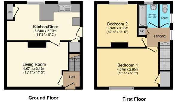 94, Alexander Avenue, Earl Shilton floorplan