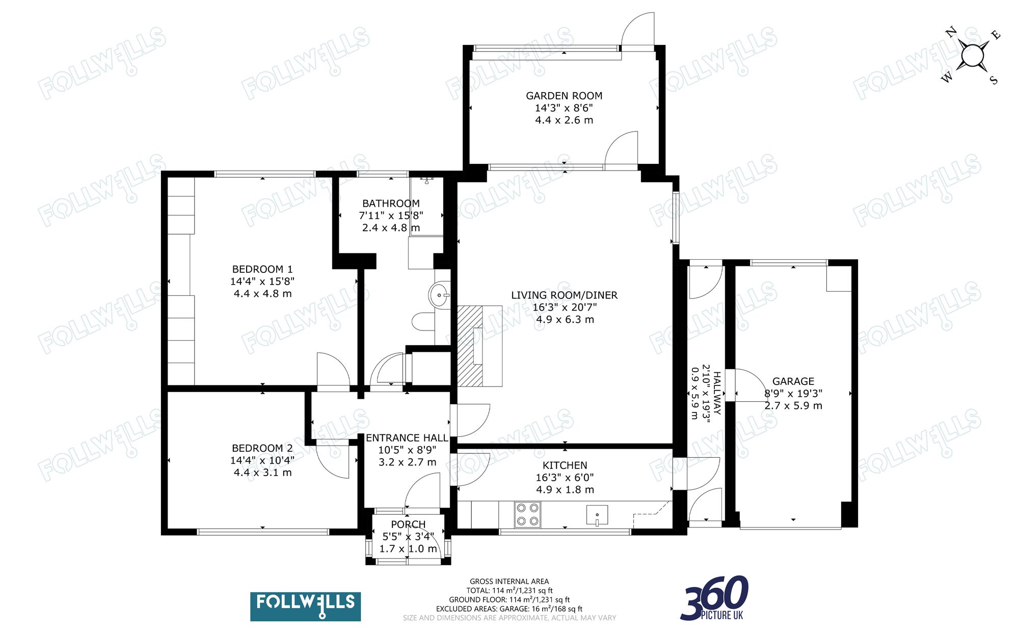 31 Bankfield Grove, Newcastle floorplan