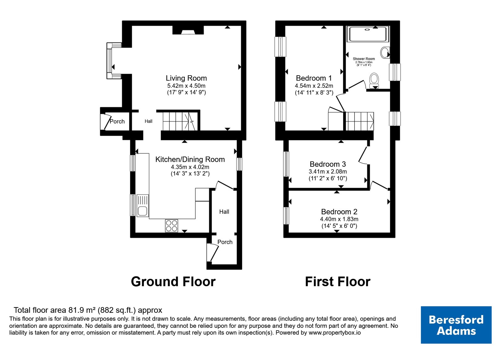 4, Railway Terrace, Gwynedd floorplan