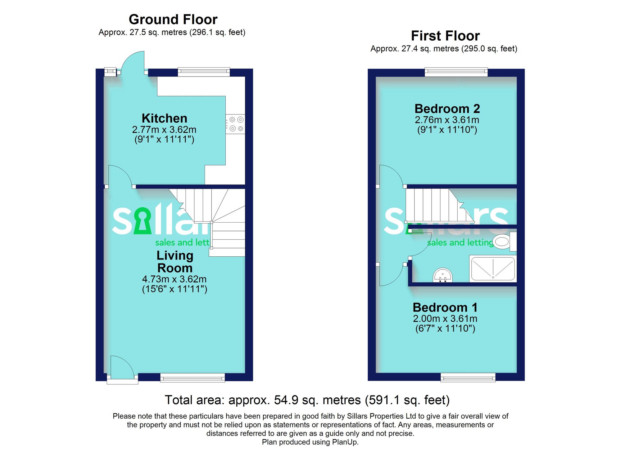 Marske Grove, Darlington DL3, 2 bedroom terraced house for sale