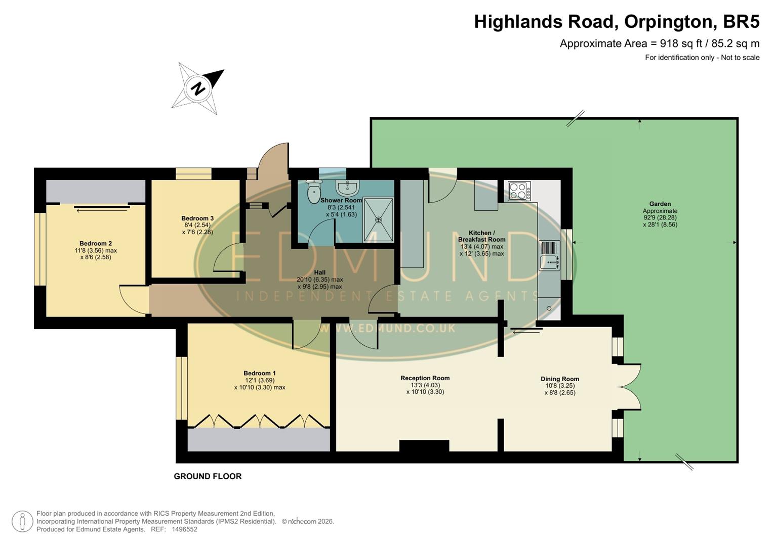 21, Highlands Road, Orpington floorplan