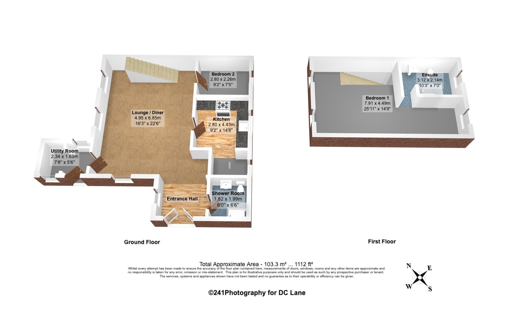 9, Constance Place, Plymouth floorplan